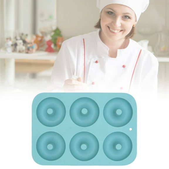 Clearance Under $5 Silicone Donut Non Stick Silicone Pan Non Stick Food Grade Silicone For Cake Easy Clean And Dishwasher Microwave