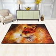 thumbnail image 2 of Dreamtimes Autumn Red Fox Area Rug, 36"x24" Non-Slip Washable Indoor Door Mat, Absorbent Floor Mat for Bedroom Kitchen Entryway Bathroom, 2 of 7