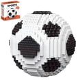 thumbnail image 1 of Juego de bloques de construcción LQPFBSM, microbalón de fútbol para adultos, 1 of 7