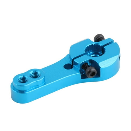 Futaba Crystal - New CNC Aluminum Servo Horn Arm 25T For Futaba Standard Servos 25T Blue