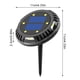 thumbnail image 5 of Cateissary Luz de jardín, energía Solar, lámpara de camino giratoria de 180 °, IP65, decoración impermeable, luz de patio, punto de tierra al aire Iluminación y accesorios vistoso Cateissary HA004255-02, 5 of 6