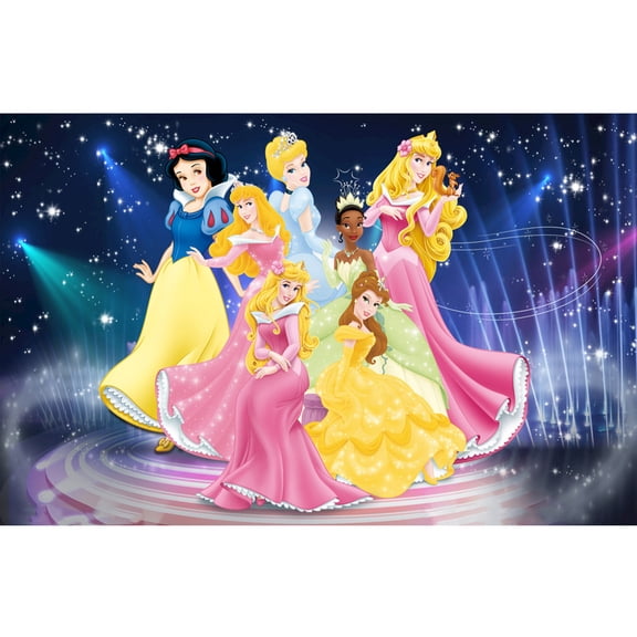 Diamond Art Painting Kits Seven Princesses Diamond Art Full Drill 5D Diamond Dots Kits Gem Art for Adults Wall Home Decor(12"x16")