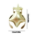 thumbnail image 2 of Automatic Candle Extinguisher, 4X Automatic Candle Snuffer Clip on, Decorative Candle Wick Snuffer, Automatic Candle Extinguisher Ring For Putting Out Candle, 2 of 9