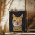 thumbnail image 6 of Ginger Cat Framed Art Modern Wall Decor, 6 of 15