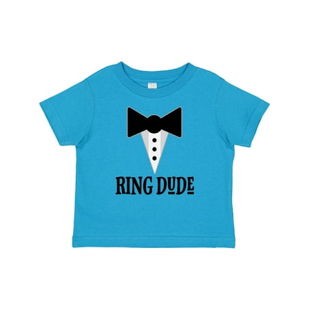 

Inktastic Ring Dude Ringbearer Bridal Party Wedding Gift Baby Boy T-Shirt