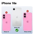 thumbnail image 2 of AVOCASE for iPhone 16e Case 2025,with Magnetic Invisible Ring Stand [Compatible with MagSafe],Rugged Slim Shockproof Marble Pattern Design Case for Women Men Girls,Pink Clear/Glitter, 2 of 8