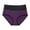 Purple, variant on HUPOM No Show Panties For Women Seamless Panties For Women High Waist Casual Tie Comfort Waist Purple 3XL
