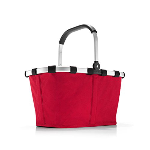 reisenthel Fabric Picnic Tote, Sturdy Lightweight Basket for Shopping Storage, Red - Walmart.com
