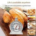 thumbnail image 2 of ALLTIMES Oven Thermometer 50-300°C / 100ºF - 600ºF, Silver Stainless Steel Instant Read Dial Kitchen Cooking Thermometer for BBQ Baking, 2 of 9