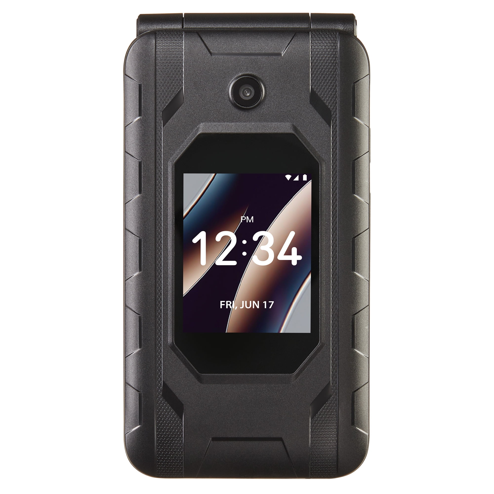 Walmart Family Mobile BLU Flex Flip Phone, 8GB, 4G, Black - Prepaid Feature Phone [Locked to Walmart Famliy Mobile]