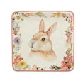 thumbnail image 3 of Certified International  Easter Garden 6" Canape/Luncheon Plates, Set of 4 Assorted Designs - 6" x 6" x 0.75", 3 of 5
