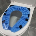 thumbnail image 3 of Toystoory Asiento de inodoro portátil mejorado con almohadilla antisalpicaduras para niños pequeños Asiento de inodoro de viaje plegable con almohadilla Suministros de limpieza para el hogar No. 4 Toystoory HA024170-04, 3 of 5