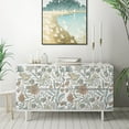 thumbnail image 2 of Abyssaly Floral Peel and Stick Wallpaper, 17.3" x 118.1" Self-Adhesive Wallpaper, Green Textured Contact Paper for Home Wall Covering and Furniture Refresh, 2 of 5