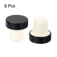 thumbnail image 3 of Uxcell 8Pack T-shaped Stoppers, 0.75inch Cork Wine Stopper Wine Bottle Corks, Black, 3 of 6