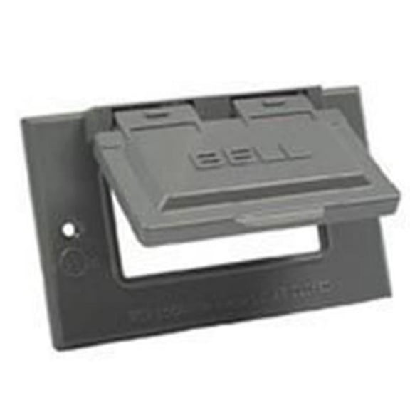 Bell Weatherproof 5101-5 Weatherproof Gfci Box Cover Gray<BR>