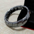 thumbnail image 3 of Pulsera de hematita para hombre. Pulsera de hematita natural. Pulseras con cuentas. Un regalo masculino ideal para él o ella., 3 of 3