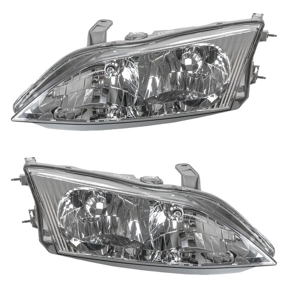 OEM Grade Headlight Assembly Compatible with 1997-2001 Lexus ES300 Replaces LX2502101 CH2503128 CH2502128 81150-33290 4805820AA 4805821AA 81150-33290 20-5355-5356-00