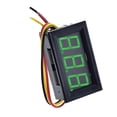 thumbnail image 4 of Herramienta instrumento 0 56 pulgadas medidor voltaje 2 cables 5-120 V (verde), 4 of 9