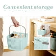 thumbnail image 4 of Kedshhgu Clearance Hollow Hand Basket Multifunctional Home Bathroom Plastic Storage, 4 of 6