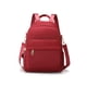 thumbnail image 3 of Bolsa Mochila clásica de nailon de Color puro para mujer de hombro de gran capacidad para mujer JShteea Para Estrenar, 3 of 7