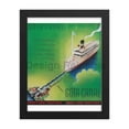 thumbnail image 2 of Gota Canal Sweden's Scenic Line, 1936. Framed Vintage Travel Poster, 2 of 11