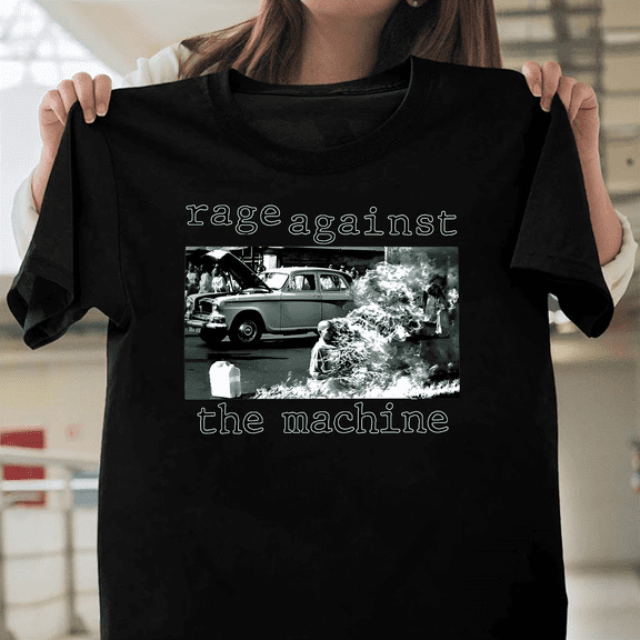 Rage Against The Machine RATM 1992 Concert Tour Vintage Alternative Rock Unisex T-Shirt, Size Up to 5XL