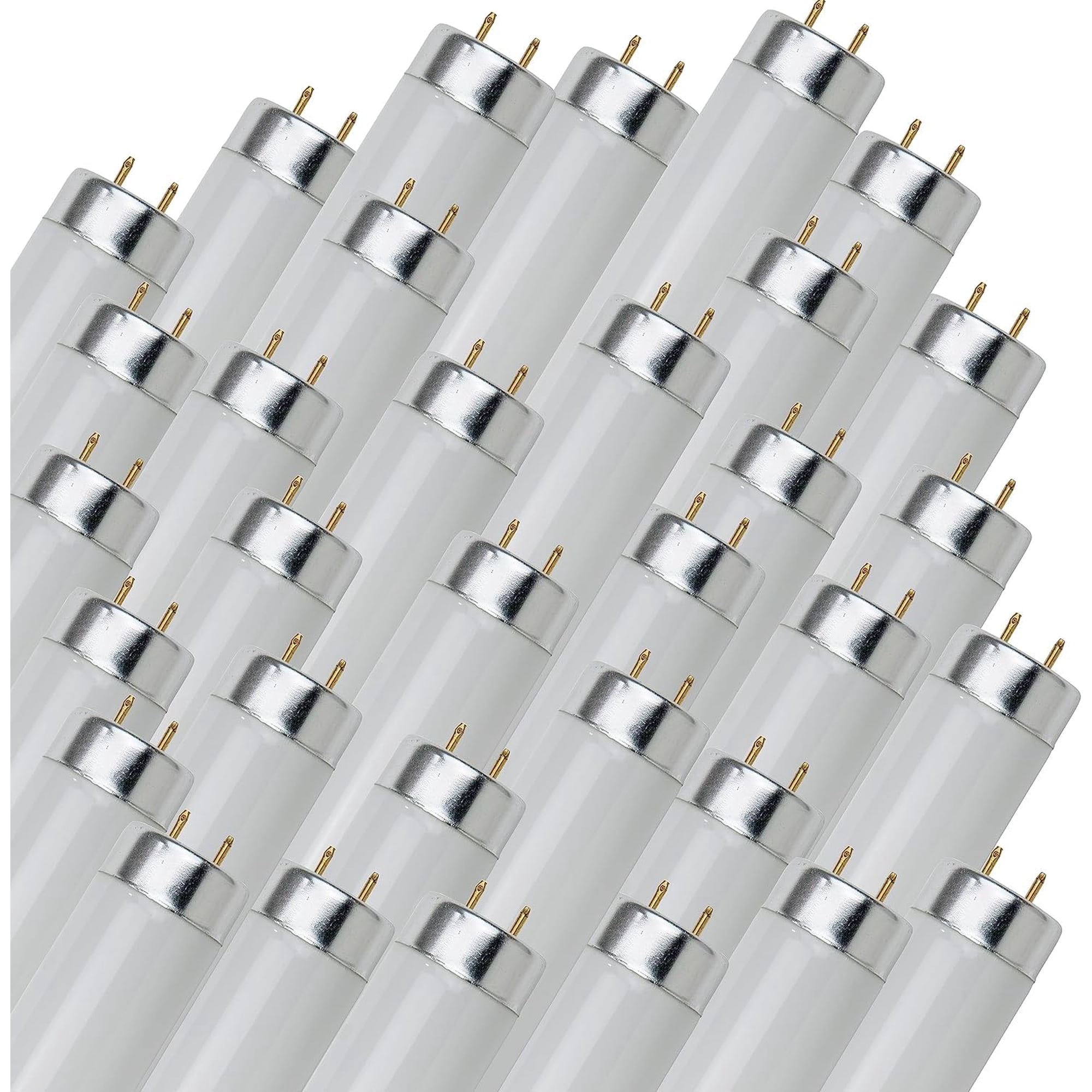 Diodesy- Pack of 30 F30T12/DL T12 Fluorescent Tube Light Bulb, Linear Fluorescent Straight Tube Lamp, 30 Watt, 6500K Daylight, 1750 Lumens, Medium Bi-Pin G13 Base