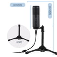 thumbnail image 2 of Yeacher Microphone Knob Panel Mic Gain Adjustment with Acoustic Filter Tripod Stand for Computer Game Voice, 2 of 7