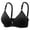Black, variant on Bralette for Women, Wirefree Front Closure Bra Wirefree Front Closure Deep V Bra Thin Underwear Plunge V Neck Wirefree Bra Smoothing Seamless Lingerie Soft Lightweight Daily Wear, Beige