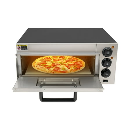 Miumaeov 1800W Commercial Pizza Oven Electric Countertop Pizza Maker Multifunctional Cooking Oven