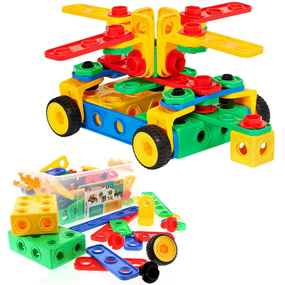 ETI Toys | STEM Learning | Original 101 Piece Educational Construction ...