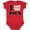 Red, variant on Inktastic I Love Pigs Boys or Girls Baby Bodysuit