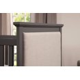 DaVinci Lila 3in1 Upholstered Convertible Crib in Slate with Pebble