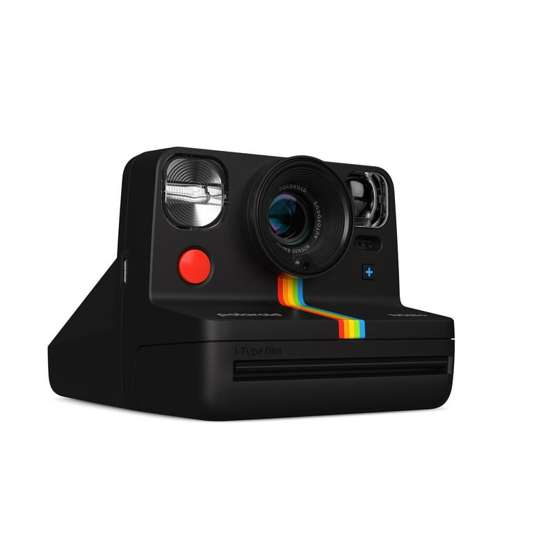 Polaroid Now+ Instant Camera Generation 2 (Black) w/Film Kit & B&W Film