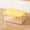 Yellow, variant on Portable Insulated Mini Cooler Lunch Box with Removable Ice Pack, Sectioned Food Container for Picnic & Travel, 800-1000ml, Compact Aesthetic Chiller, 9.5x6.6x4.3 Inch