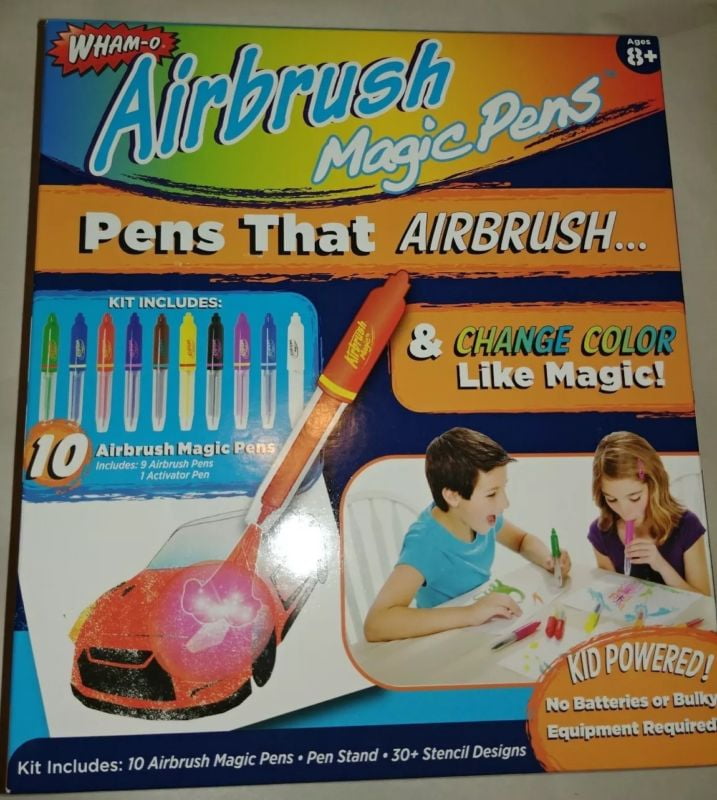 New Wham O Airbrush Magic  Pens As Seen on TV Pens That 