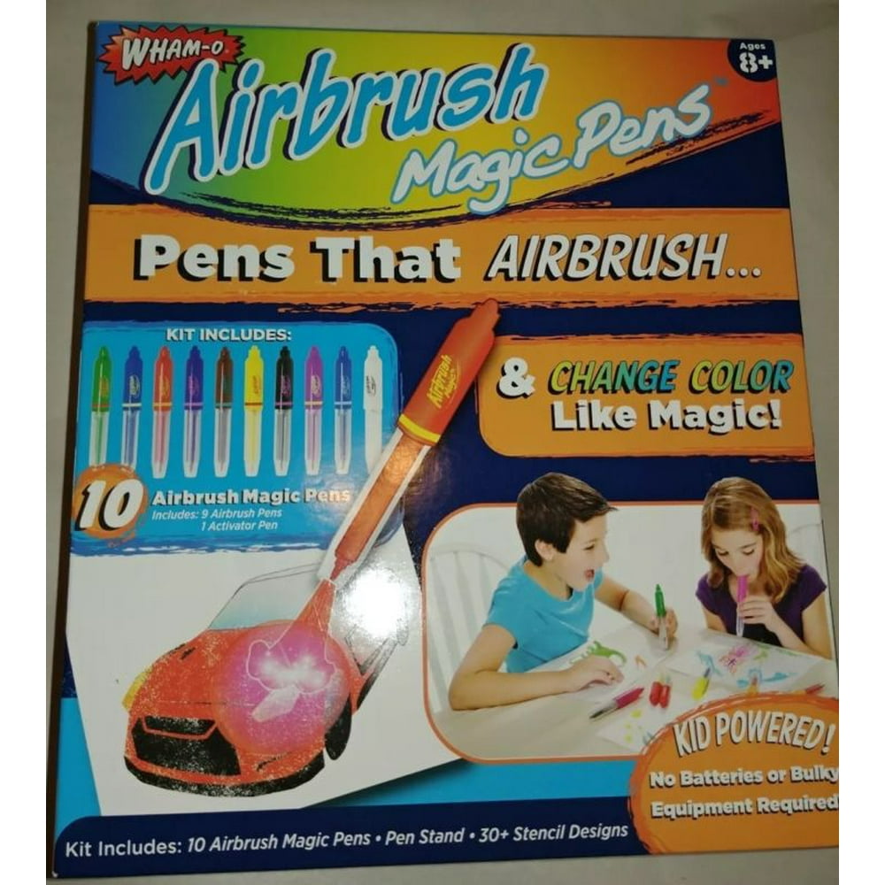 New Wham-O Airbrush Magic Pens As Seen on TV Pens That Airbrush And