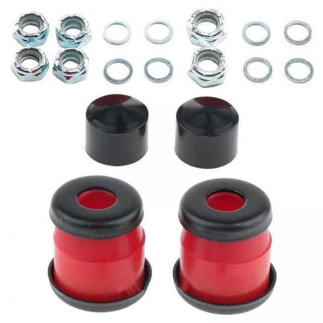 Amortiguador de vibraciones,Almohadillas amortiguadoras de vibraciones para scooter patín PU,Bujes de monopatín Arandelas Tuercas ,Almohadillas de elevación para monopatín Kit de