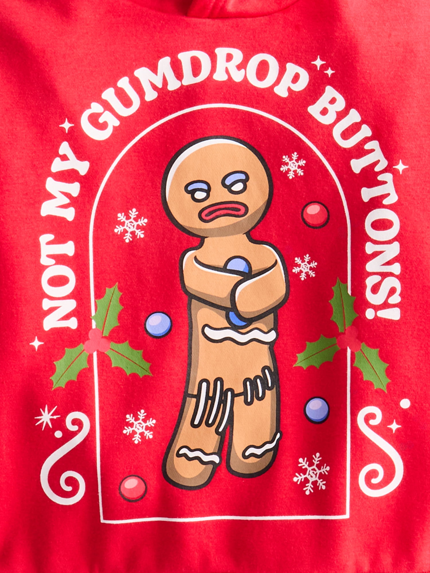 Shrek Boys Gingerbread Man Christmas Hoodie and Joggers Set, Sizes 4-16