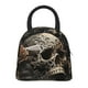 thumbnail image 1 of Balery Vintage Pattern Flower Skull Bolsa de Almuerzo para Mujeres, Caja de Almuerzo, Bolsa de Almuerzo Pequeña Impermeable, Tote de Almuerzo Reutilizable con Gran Capacidad, 1 of 6