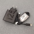thumbnail image 3 of Cargador original Motorola de 125 W, adaptador de corriente PD de doble puerto UE/EE. UU., cable USB tipo C para Moto Edge 50 40 Ultra X50 X40 X30 Pro, 3 of 4