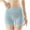 Blue, variant on Wdfiry Women's Cotton Boxers Underwear Solid Color Under Dress Panties High Waist Seamless Breathable Underpants