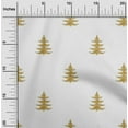 thumbnail image 1 of oneOone Polyester Lycra Fabric Christmas Tree Ikat Printed Craft Fabric BTY 56 Inch Wide, 1 of 1