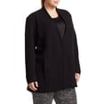 thumbnail image 2 of NIC+ZOE Women's Plus Size Grace Jacket, Black Onyx, 2 of 5