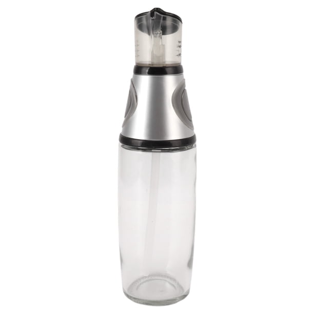 Dispensador De Aceite, Botella Dispensadora De Aceite A Prueba De Fugas, Bombas De Silicona, Tipo Prensa, Acrílico, 500 Ml, Ampliamente Aplicable Para Cocina