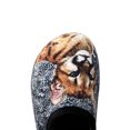 thumbnail image 5 of Tribes Fin Flex Women's Indoor Outdoor Anti Slip Slippers Animal Print Slip On R14 Snow Leopard Size 9, 5 of 5