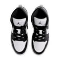 thumbnail image 4 of Little Kid's Jordan 1 Mid White/Black-LT Smoke Grey (DQ8424 101) - 13, 4 of 4