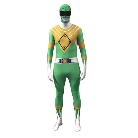 Original Morphsuits Green Power Rangers Adult Suit Character Morphsuit