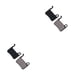 thumbnail image 2 of Advancent Pastillas de freno de disco, 2 uds., piezas de frenado de ajuste, piezas de repuesto semimetálicas universales, accesorios para Tipo 2 2piezas, 2 of 6