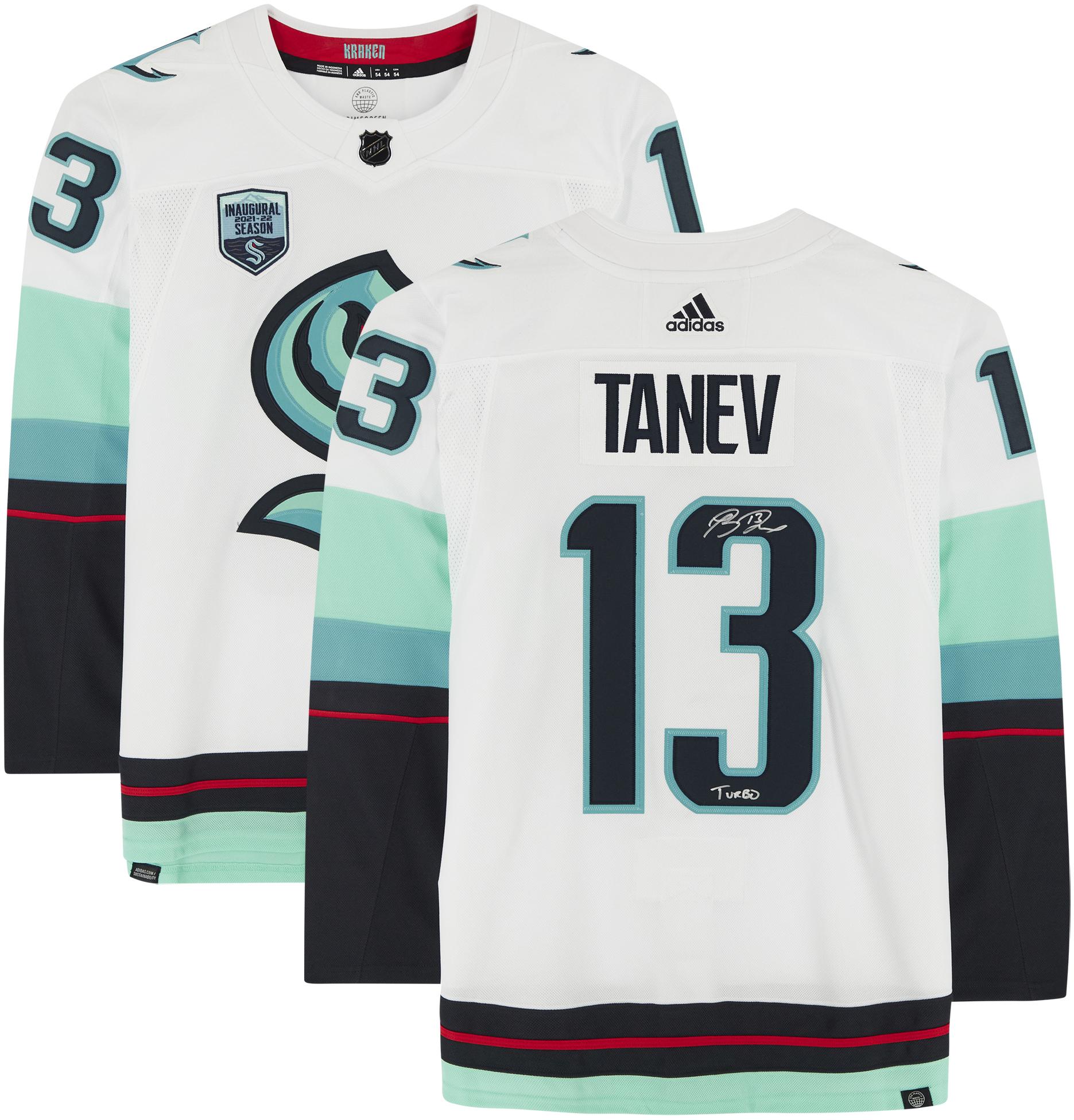 Brandon Tanev Seattle Kraken Autographed White Adidas Authentic Jersey with  "Turbo" Inscription and Inaugural Season Jersey Patch - Fanatics Authentic  Certified - Walmart.com
